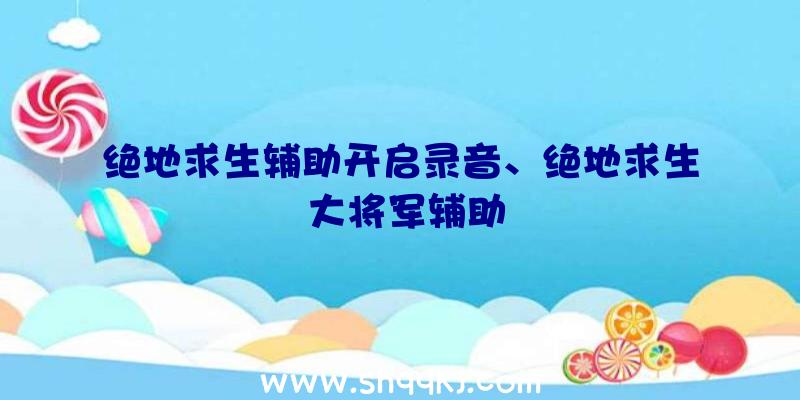 绝地求生辅助开启录音、绝地求生